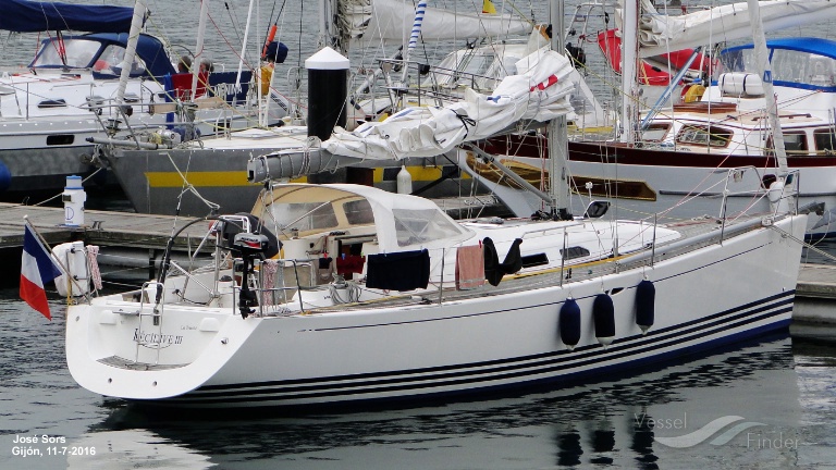 recidive 3 (Sailing vessel) - IMO , MMSI 227743230, Call Sign FGF6666 under the flag of France
