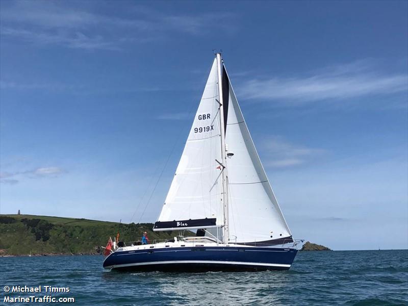 blue of dartmouth (Sailing vessel) - IMO , MMSI 232024101, Call Sign MFZL5 under the flag of United Kingdom (UK)