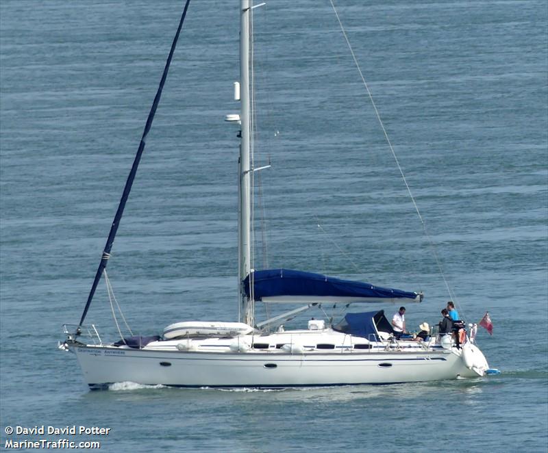destination anywhere (Sailing vessel) - IMO , MMSI 235023846, Call Sign MHCL7 under the flag of United Kingdom (UK)