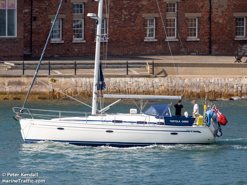 tortola dawn (Sailing vessel) - IMO , MMSI 235029529, Call Sign MKBC7 under the flag of United Kingdom (UK)