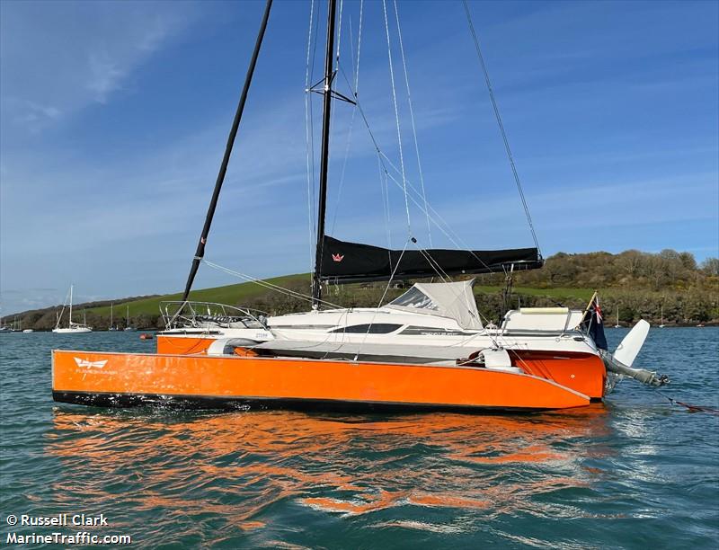flameskimmer (Sailing vessel) - IMO , MMSI 235111584, Call Sign 2IOZ3 under the flag of United Kingdom (UK)