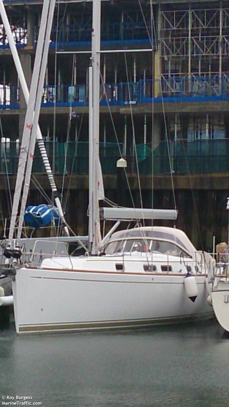 miss k (Sailing vessel) - IMO , MMSI 235115343, Call Sign 2JEX5 under the flag of United Kingdom (UK)