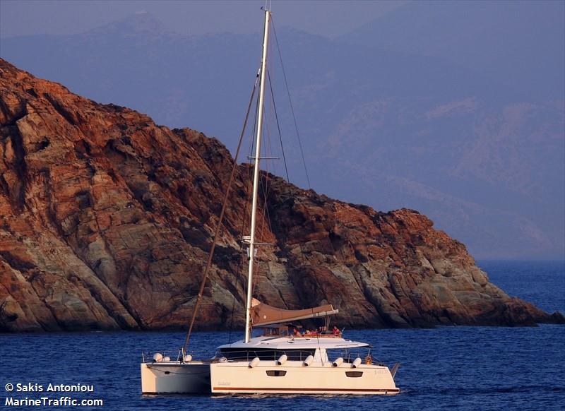 tiziano (Sailing vessel) - IMO , MMSI 239976600 under the flag of Greece
