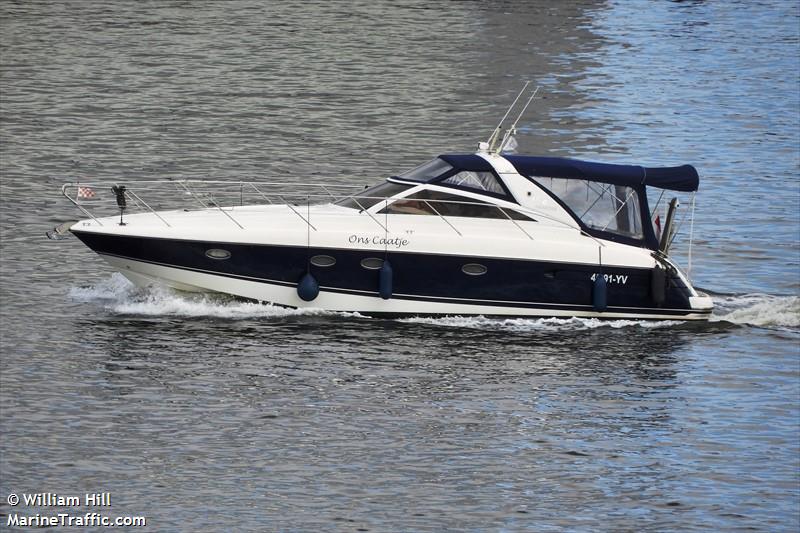 ons caatje (Pleasure craft) - IMO , MMSI 244013273, Call Sign PB4395 under the flag of Netherlands