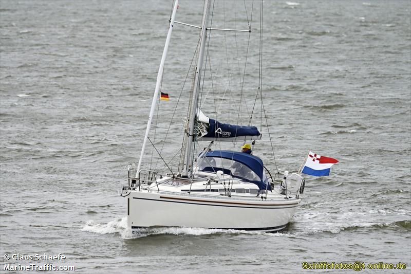 leya (Sailing vessel) - IMO , MMSI 244058284, Call Sign PF7348 under the flag of Netherlands