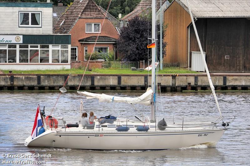 zeemc2 (Sailing vessel) - IMO , MMSI 244090075, Call Sign PD7450 under the flag of Netherlands
