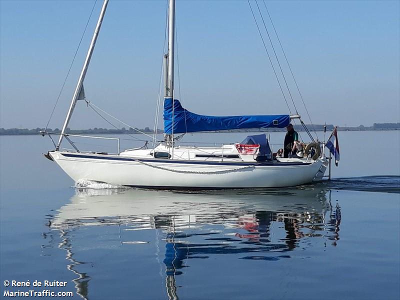 changing winds (Pleasure craft) - IMO , MMSI 244270858, Call Sign PE9035 under the flag of Netherlands