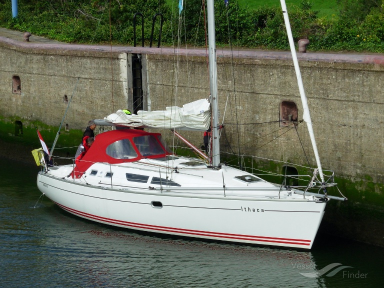 ithaca (Sailing vessel) - IMO , MMSI 244830610, Call Sign PI7504 under the flag of Netherlands