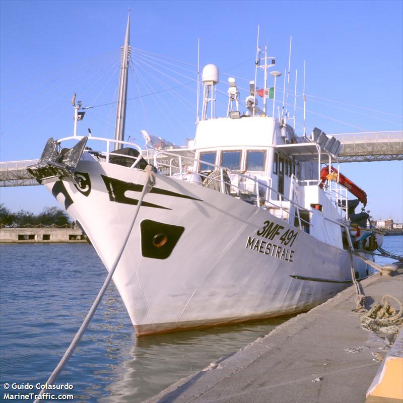 maestrale (Fishing vessel) - IMO , MMSI 247120980, Call Sign ILEV under the flag of Italy