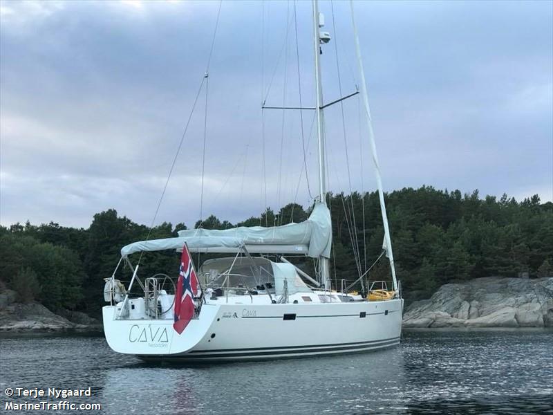 cava (Sailing vessel) - IMO , MMSI 258094560, Call Sign LI3707 under the flag of Norway