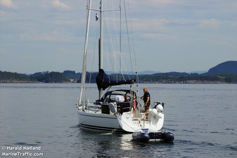 viva (Sailing vessel) - IMO , MMSI 258106130, Call Sign LI4492 under the flag of Norway