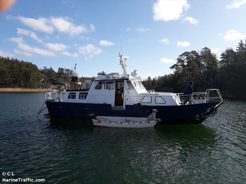 ms spillan (Pleasure craft) - IMO , MMSI 265708350, Call Sign SPILLAN under the flag of Sweden