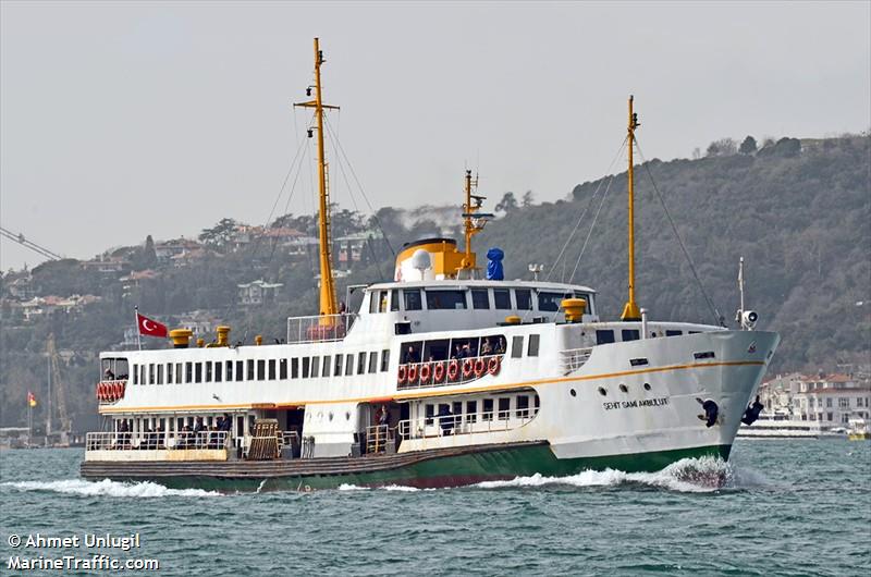 sehit sami akbulut (Passenger ship) - IMO , MMSI 271002527, Call Sign TC5437 under the flag of Turkey