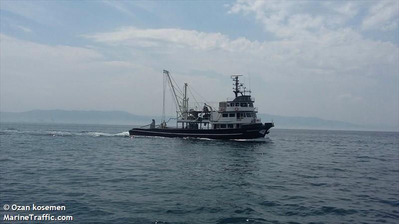 karacali balikcilik (Fishing vessel) - IMO , MMSI 271056002, Call Sign TCA2043 under the flag of Turkey