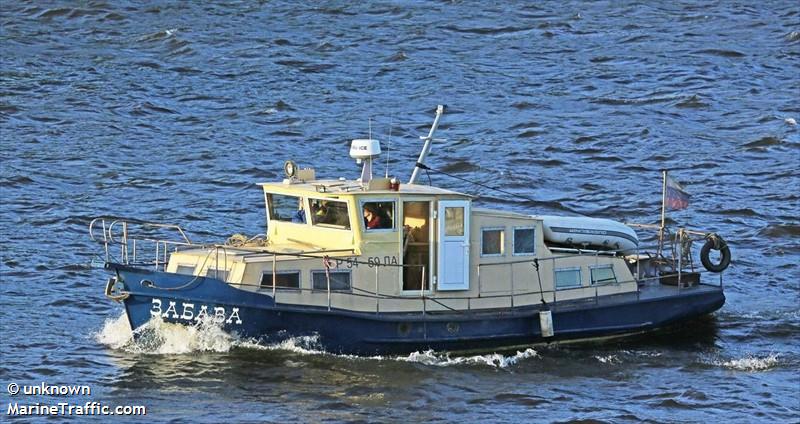 zabava (Pleasure craft) - IMO , MMSI 273434930 under the flag of Russia