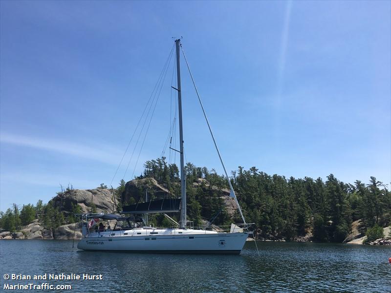 timmies run (Sailing vessel) - IMO , MMSI 316036807 under the flag of Canada