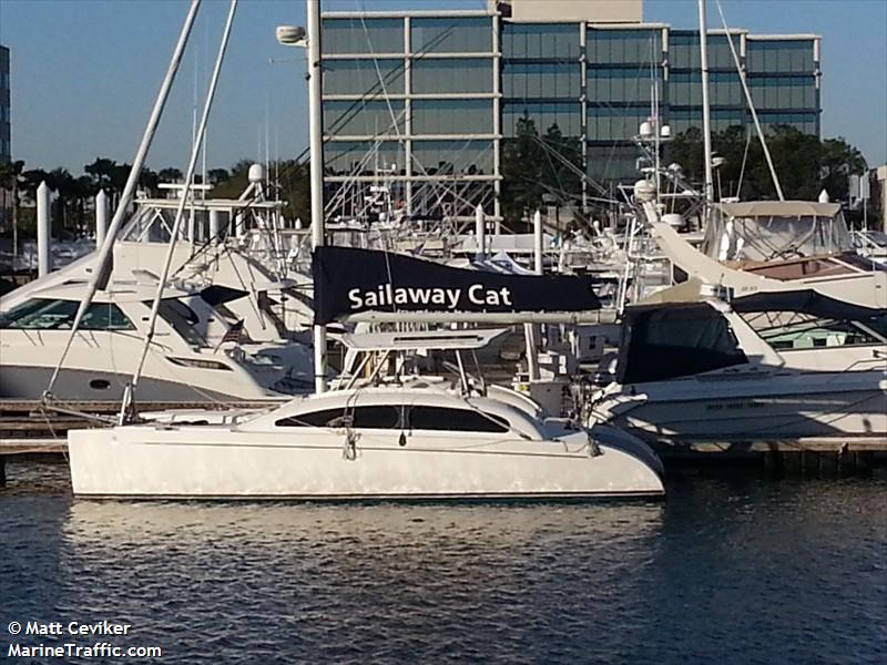 sailawaycat (Sailing vessel) - IMO , MMSI 338146488 under the flag of USA
