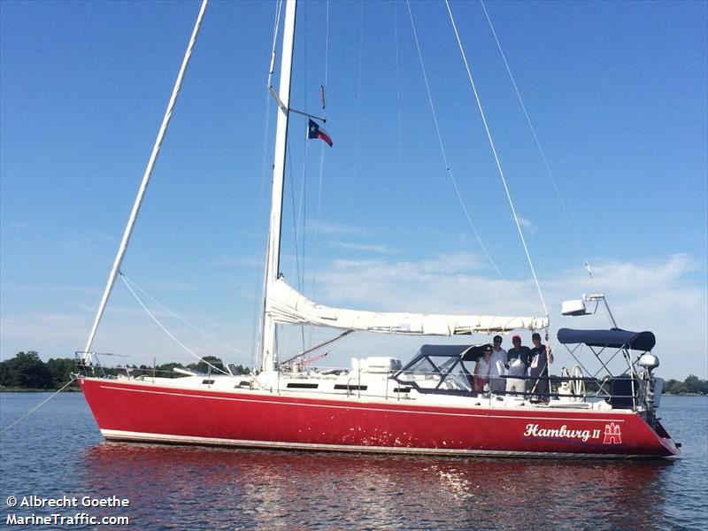 hamburg ii (Sailing vessel) - IMO , MMSI 366947050, Call Sign WDH8863 under the flag of United States (USA)