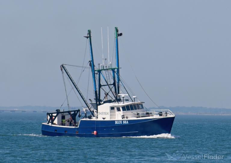 fv blue sea (Fishing vessel) - IMO , MMSI 367177060, Call Sign WDD6749 under the flag of United States (USA)