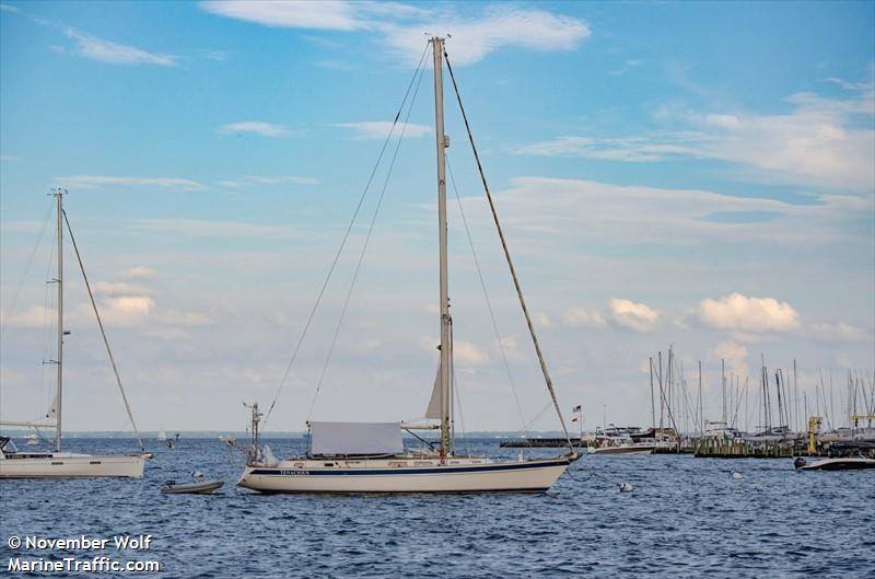 tenacious (Sailing vessel) - IMO , MMSI 367707610, Call Sign WD15343 under the flag of United States (USA)