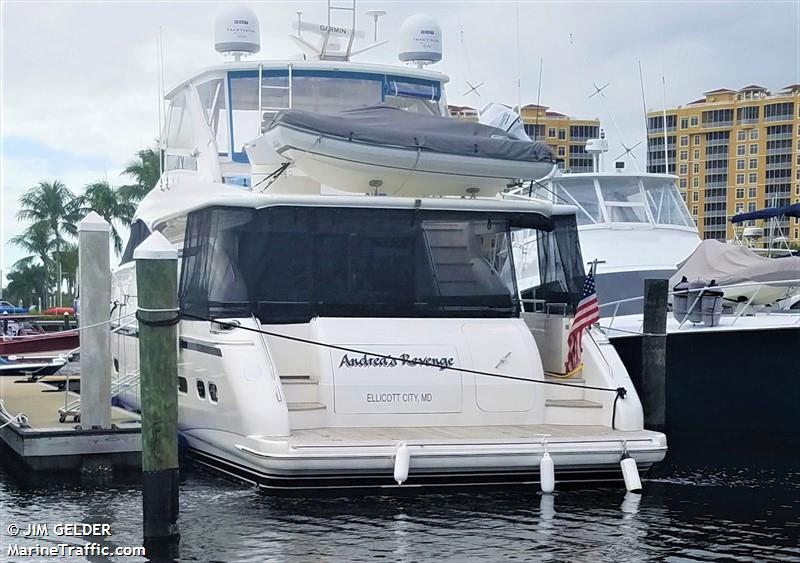 andreas revenge (Pleasure craft) - IMO , MMSI 368088340, Call Sign WDK7841 under the flag of United States (USA)