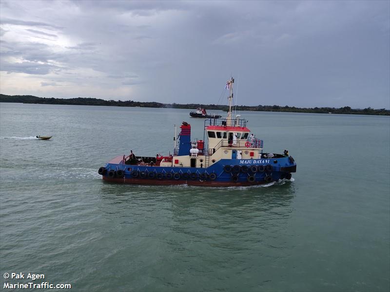tb maju daya 91 (Tug) - IMO , MMSI 525500375, Call Sign YDB3161 under the flag of Indonesia