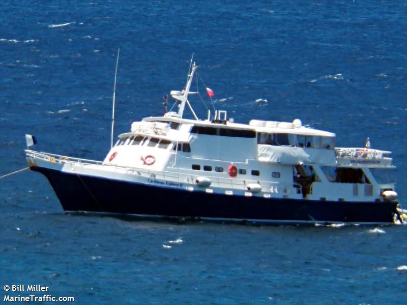 caribbean explorer 2 (Diving ops) - IMO , MMSI 577334000, Call Sign YJRS2 under the flag of Vanuatu