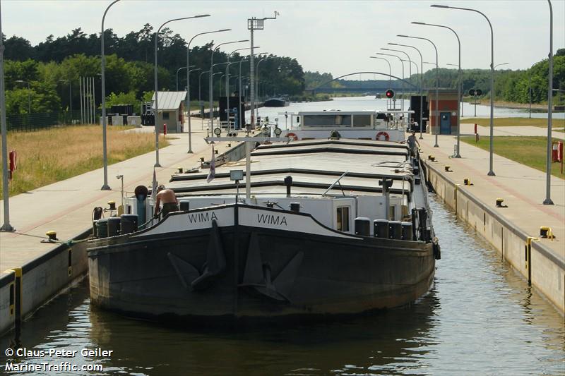 wima (Cargo ship) - IMO , MMSI 211512800, Call Sign DF3797 under the flag of Germany