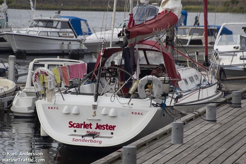 scarlet jester (-) - IMO , MMSI 235099155, Call Sign ZNCZ8 under the flag of United Kingdom (UK)
