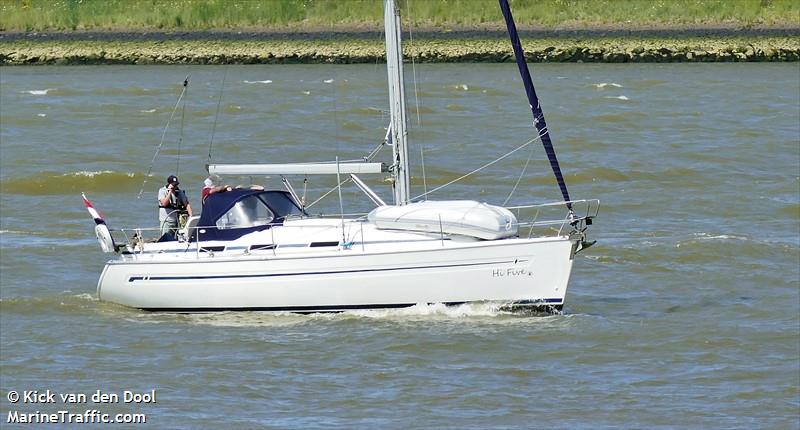 hifive (Pleasure craft) - IMO , MMSI 244316152, Call Sign PD7400 under the flag of Netherlands