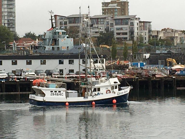 eliza joye (Fishing vessel) - IMO , MMSI 316004410 under the flag of Canada