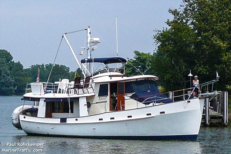 jeremiah (Pleasure craft) - IMO , MMSI 338032349 under the flag of USA