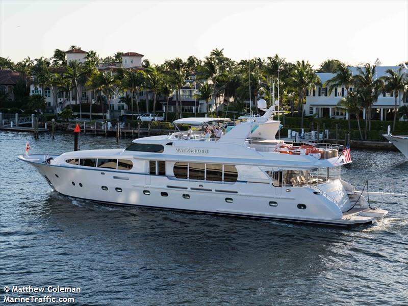 waterford (Pleasure craft) - IMO , MMSI 338149294 under the flag of USA