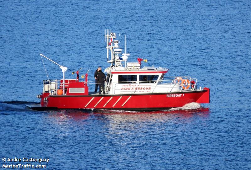 vancouver fireboat 1 (Unknown) - IMO , MMSI 338166967, Call Sign VFB 1 under the flag of USA