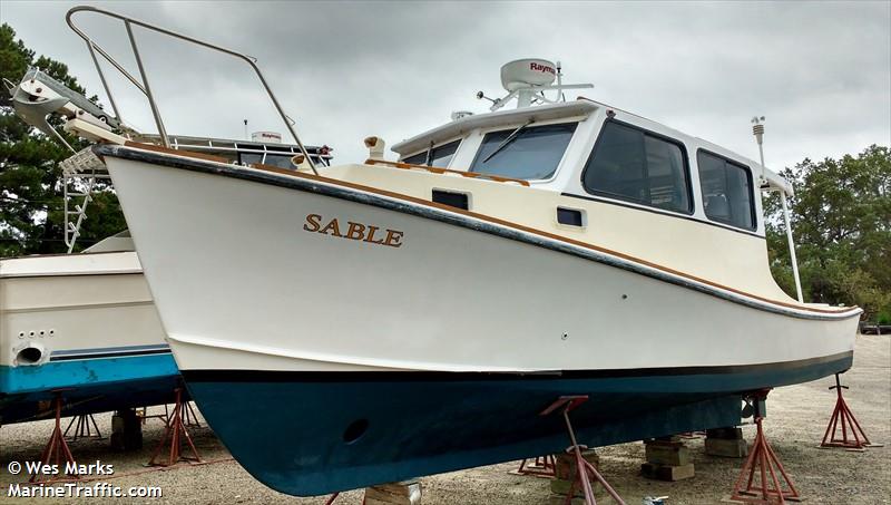 sable (Pleasure craft) - IMO , MMSI 338236817 under the flag of USA