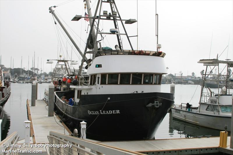 ocean leader (Fishing Vessel) - IMO 7613624, MMSI 367478000, Call Sign WDJ3135 under the flag of United States (USA)