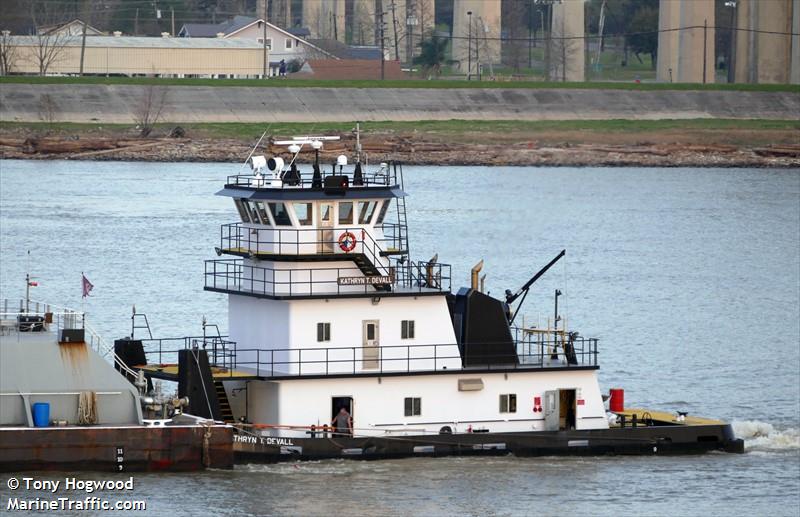 kathryn t devall (Towing vessel) - IMO , MMSI 367597350, Call Sign WDH2416 under the flag of United States (USA)