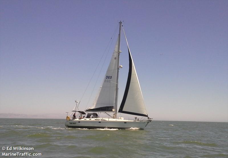 time warp (Sailing vessel) - IMO , MMSI 367620250, Call Sign WDH4683 under the flag of United States (USA)