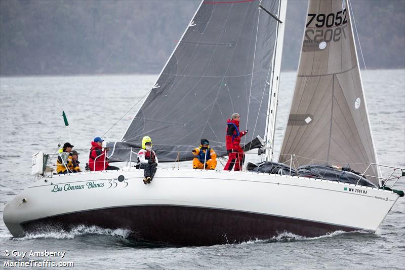 les chevaux blancs (Sailing vessel) - IMO , MMSI 367624030, Call Sign WDH5049 under the flag of United States (USA)