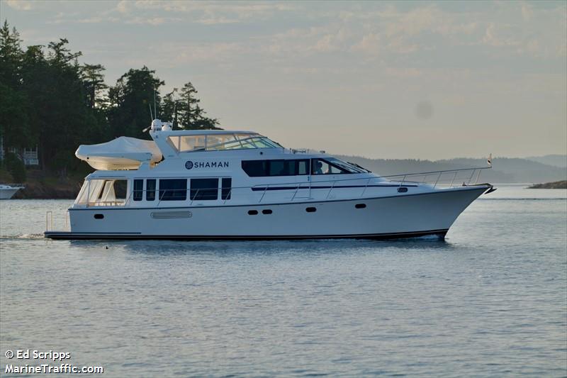 shaman (Pleasure craft) - IMO , MMSI 368047760, Call Sign WDK3695 under the flag of United States (USA)