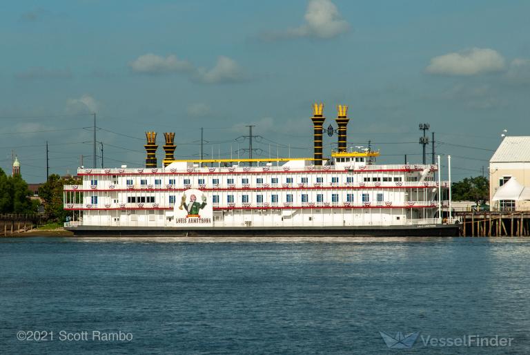 louis armstrong (Passenger ship) - IMO , MMSI 368107760, Call Sign WDK9914 under the flag of United States (USA)