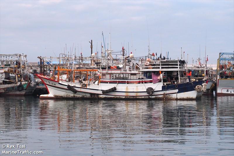 jin ryh jinn no16 (Fishing vessel) - IMO , MMSI 416001533, Call Sign BK6311 under the flag of Taiwan