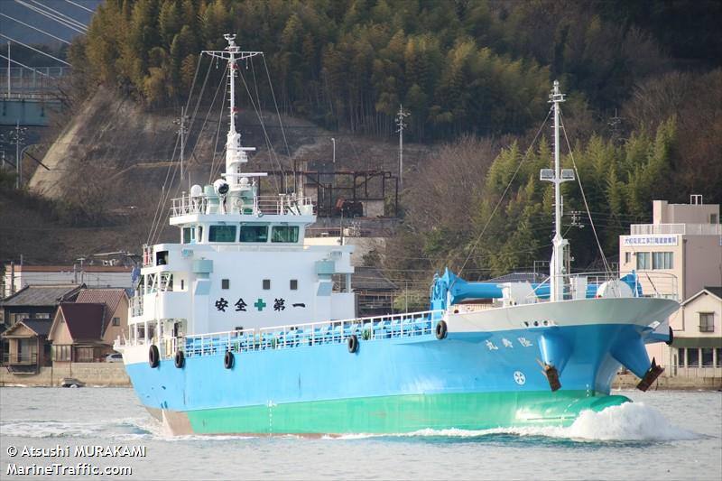 ryuju maru (Cargo ship) - IMO , MMSI 431008435 under the flag of Japan