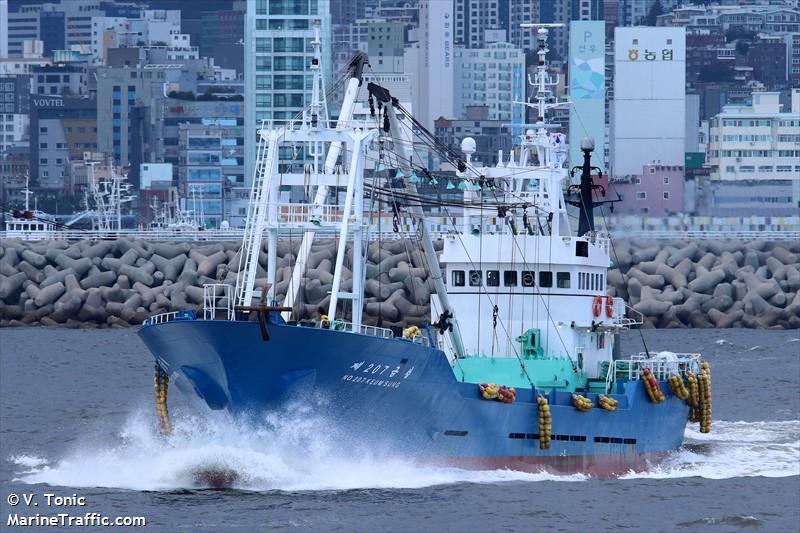 no.207 keum sung (Fishing vessel) - IMO , MMSI 440191230, Call Sign 397KESU under the flag of Korea