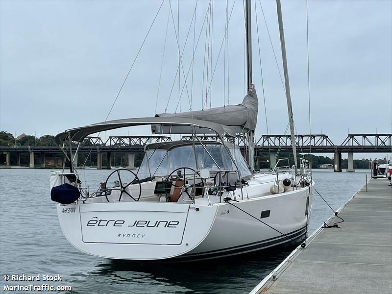 etre jeune (Sailing vessel) - IMO , MMSI 503048660, Call Sign AHK378N under the flag of Australia
