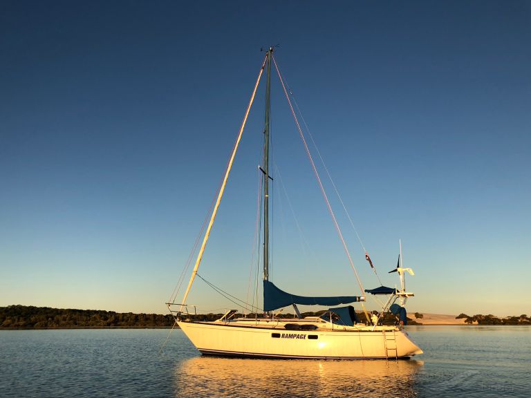 rampage (Sailing vessel) - IMO , MMSI 503082120, Call Sign KG311Q under the flag of Australia