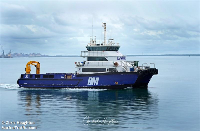 lauri-j (Port tender) - IMO , MMSI 503328200, Call Sign VNW6213 under the flag of Australia