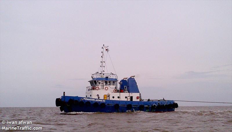 tb.permaisuri ls 110 (Tug) - IMO , MMSI 525500907, Call Sign YDB4232 under the flag of Indonesia