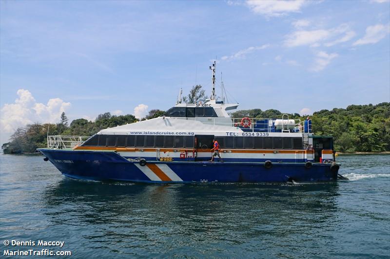 i-shark i (Pleasure craft) - IMO , MMSI 563040085 under the flag of Singapore