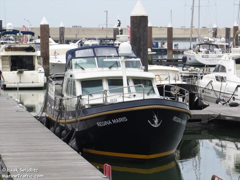 regina maris (Pleasure craft) - IMO , MMSI 205982230, Call Sign OP9822 under the flag of Belgium